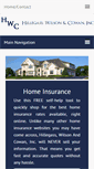 Mobile Screenshot of hwcinsurance.com